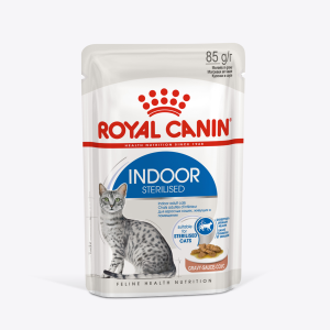 Royal Canin Indoor Sterilised в соусе, 85 гр
