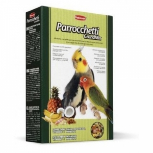 GRANDMIX Parrocchetti основной комплексный корм для средних попугаев
