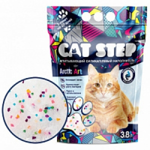 Cat Step Arctic Art Силикагелевый наполнитель