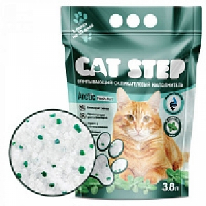 Cat Step Arctic Fresh Mint Силикагелевый наполнитель