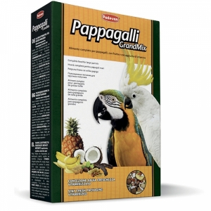 GRANDMIX Pappagalli  основной комплексный корм для крупных попугаев