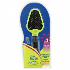 FURminator щетка двухсторонняя Dual Brush зубцы 12 мм