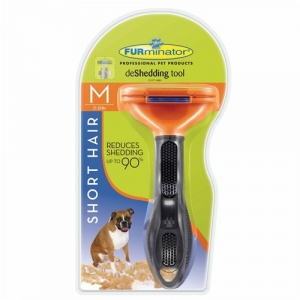 FURminator для собак средних короткошерстных пород Short Hair Medium Dog 7см