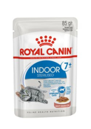 Royal Canin Indoor Sterilised 7+ в соусе, 85 гр