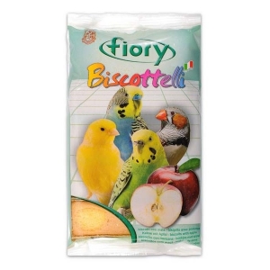 FIORY бисквиты для птиц Biscottelli с яблоком