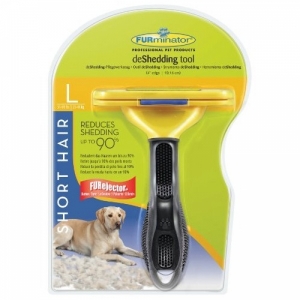 FURminator для собак крупных короткошерстных пород Short Hair Large Dog 10см