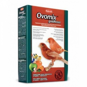 OVOMIX GOLD Rosso  дополнительный корм для зерноядных птиц с красным оперением