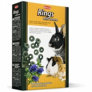 RINGS with Lucerne  дополнительный корм для кроликов и мелких грызунов