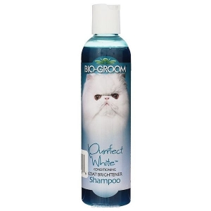 Bio-Groom Purrfect White Shampoo шампунь для кошек, повышает яркость окраса